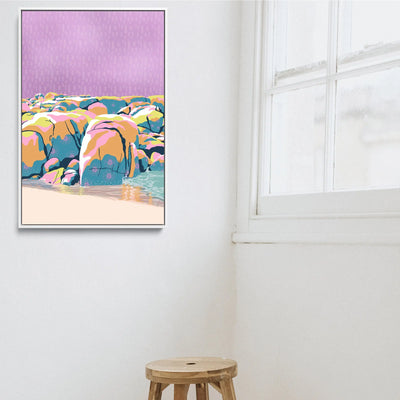 Barnacle By Unratio - Stretched Canvas Print or Framed Fine Art Print - Artwork I Heart Wall Art Australia 