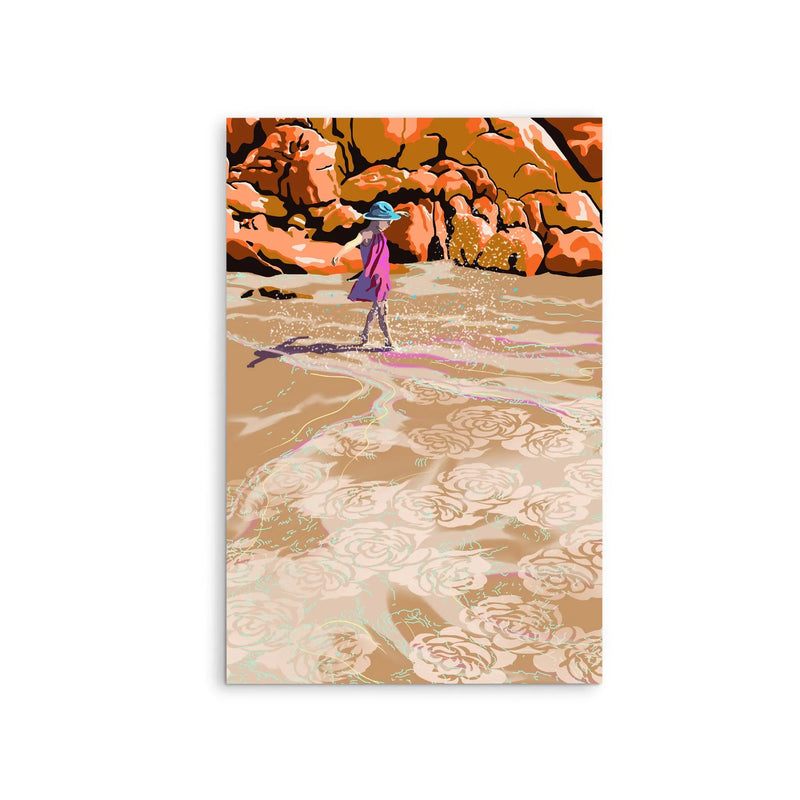 Beach Ballet By Unratio - Stretched Canvas Print or Framed Fine Art Print - Artwork I Heart Wall Art Australia 