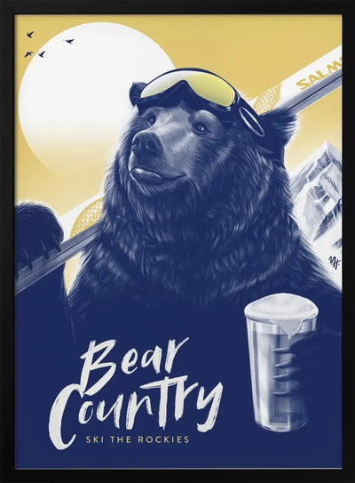 Bear Country 7200x9600 - Stretched Canvas, Poster or Fine Art Print I Heart Wall Art