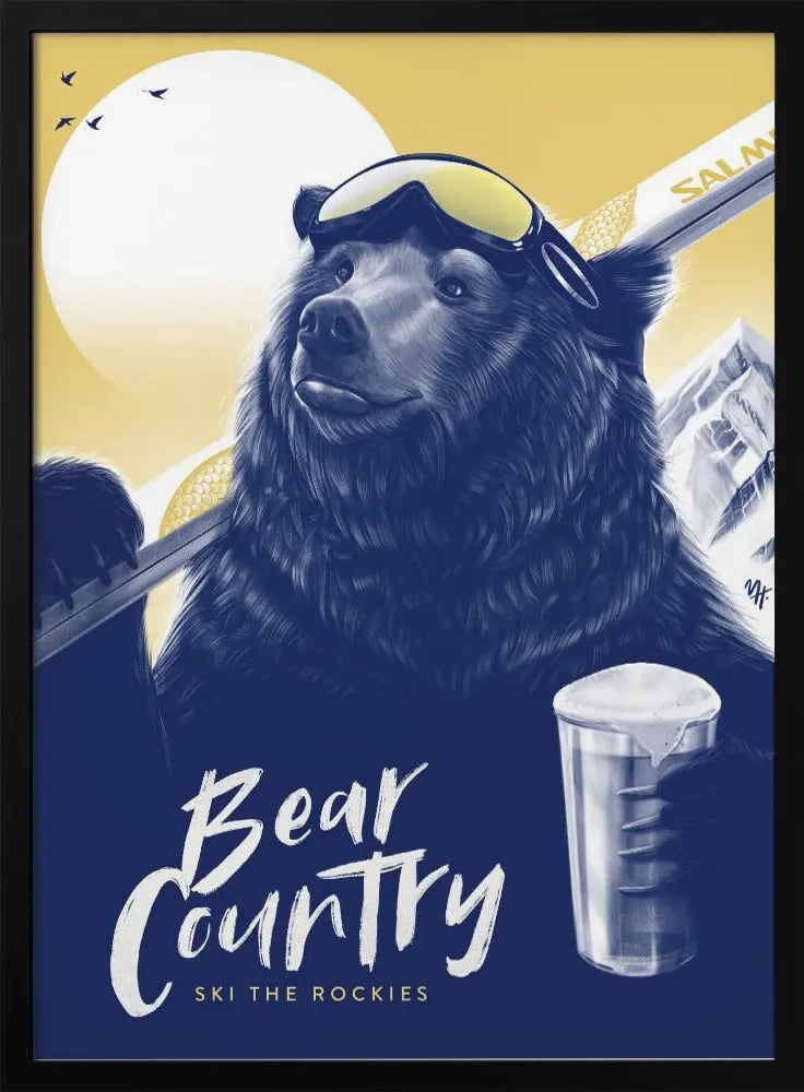Bear Country 7200x9600 - Stretched Canvas, Poster or Fine Art Print I Heart Wall Art