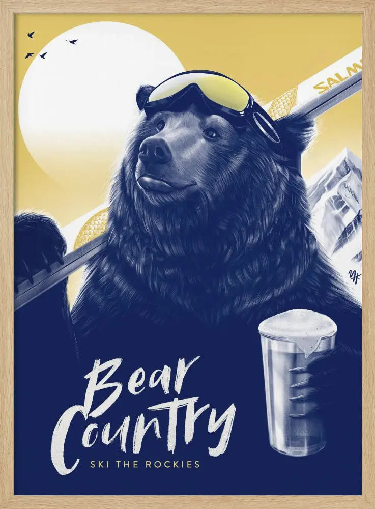 Bear Country 7200x9600 - Stretched Canvas, Poster or Fine Art Print I Heart Wall Art