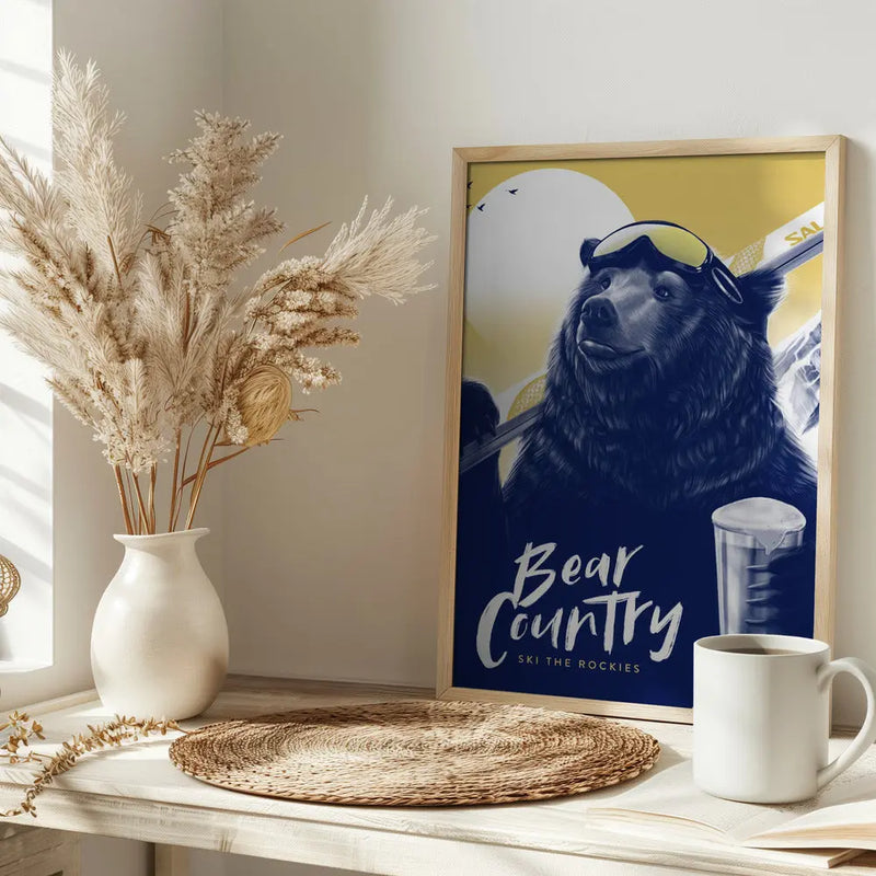 Bear Country 7200x9600 - Stretched Canvas, Poster or Fine Art Print I Heart Wall Art