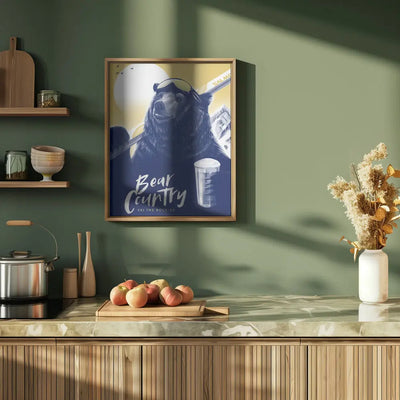 Bear Country 7200x9600 - Stretched Canvas, Poster or Fine Art Print I Heart Wall Art