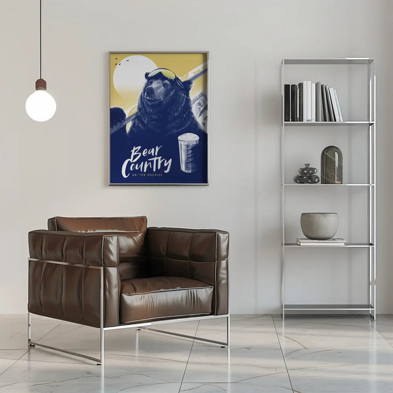 Bear Country 7200x9600 - Stretched Canvas, Poster or Fine Art Print I Heart Wall Art