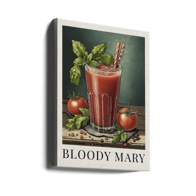 Bloody Mary - Stretched Canvas, Poster or Fine Art Print I Heart Wall Art
