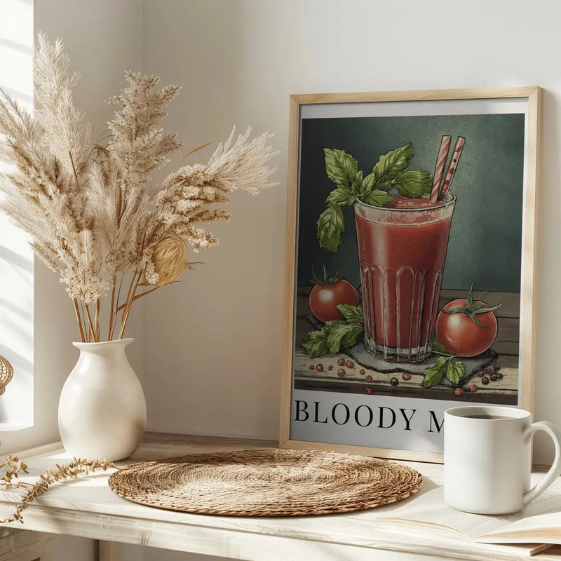 Bloody Mary - Stretched Canvas, Poster or Fine Art Print I Heart Wall Art