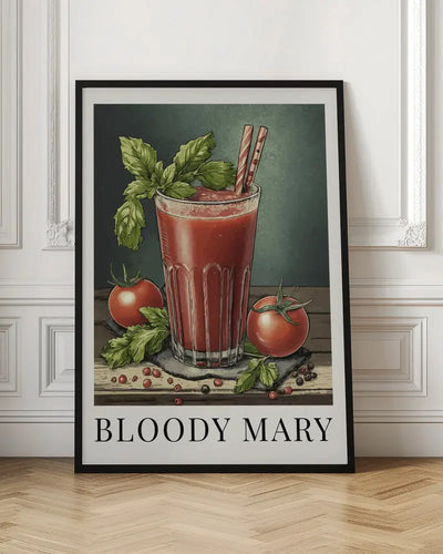 Bloody Mary - Stretched Canvas, Poster or Fine Art Print I Heart Wall Art