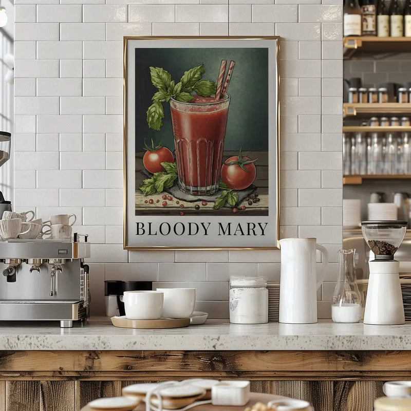 Bloody Mary - Stretched Canvas, Poster or Fine Art Print I Heart Wall Art