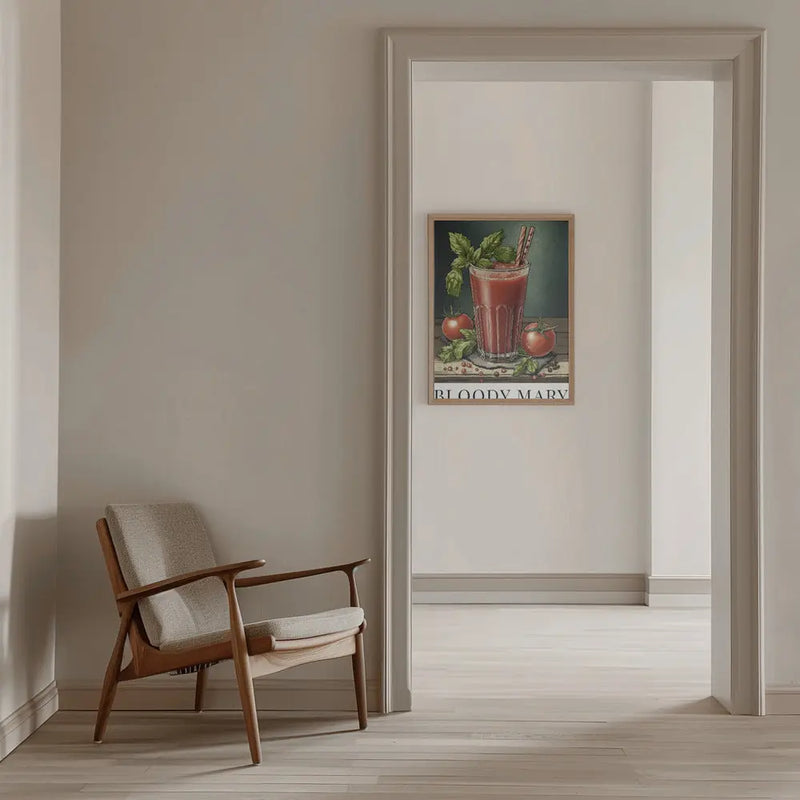 Bloody Mary - Stretched Canvas, Poster or Fine Art Print I Heart Wall Art