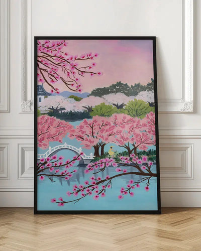 Blossom Ride - Stretched Canvas, Poster or Fine Art Print I Heart Wall Art