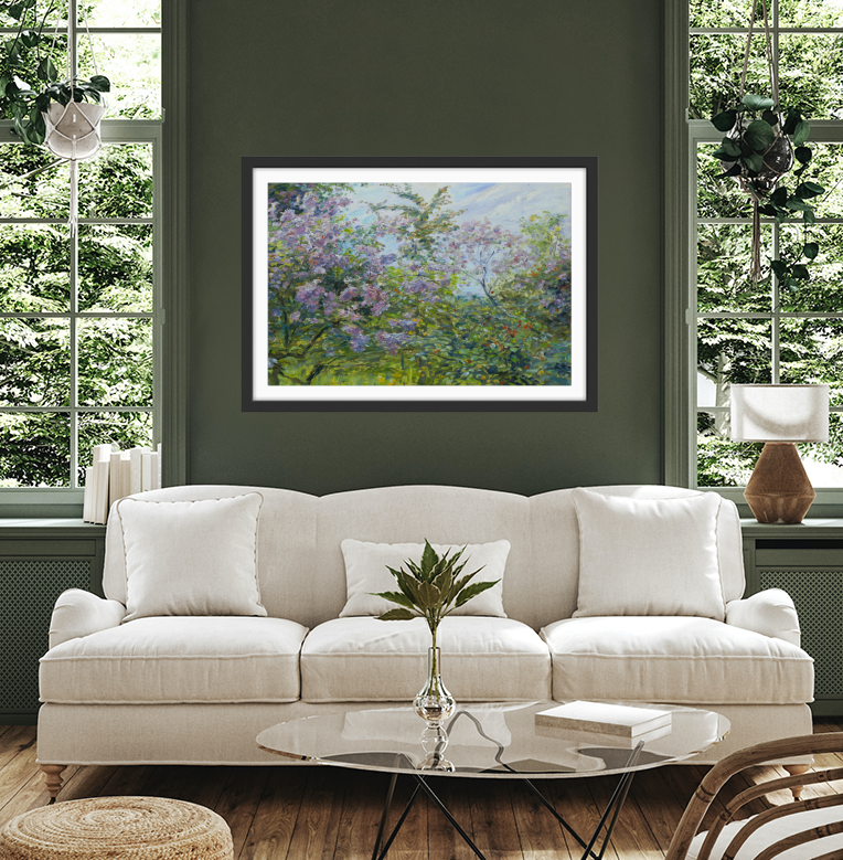 Blossoming Lilac, ca. 1921 by Max Slevogt - Fine Art or Canvas Print
