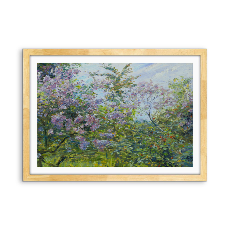 Blossoming Lilac, ca. 1921 by Max Slevogt - Fine Art or Canvas Print