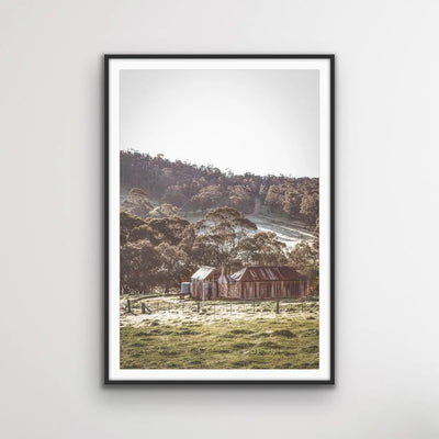 Blue Mountains - Australian County Photographic Landscape Art Print - I Heart Wall Art