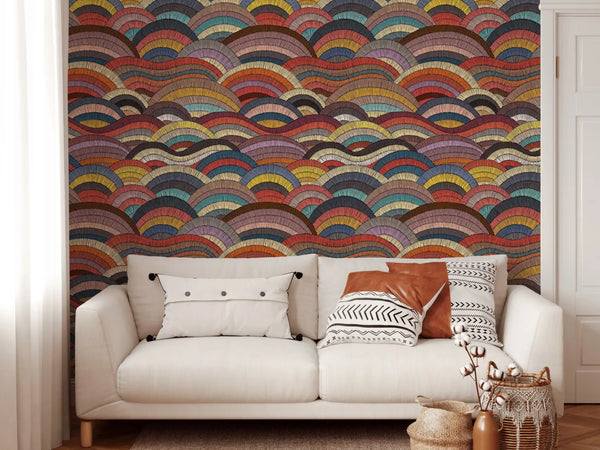 Bohemian Waves Wallpaper