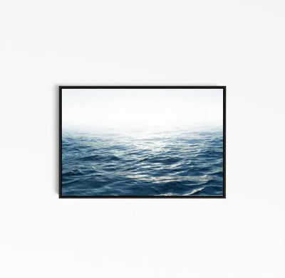 Bright Ocean - Photographic Ocean Wall Art Print for Hamptons Coastal Styling - I Heart Wall Art - Poster Print, Canvas Print or Framed Art Print