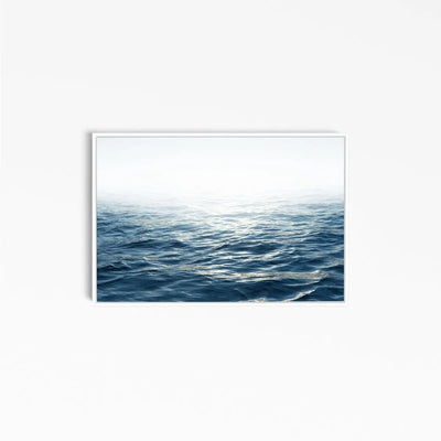 Bright Ocean - Photographic Ocean Wall Art Print for Hamptons Coastal Styling - I Heart Wall Art - Poster Print, Canvas Print or Framed Art Print