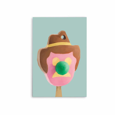 Bubble O Bill - Stretched Canvas Print or Framed Fine Art Print - Artwork - I Heart Wall Art