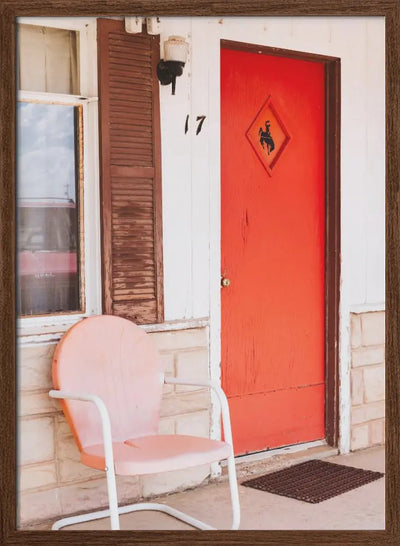 Buckaroo Motel III - Stretched Canvas, Poster or Fine Art Print I Heart Wall Art