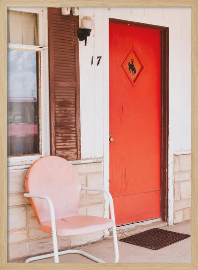 Buckaroo Motel III - Stretched Canvas, Poster or Fine Art Print I Heart Wall Art