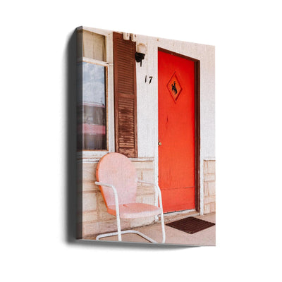 Buckaroo Motel III - Stretched Canvas, Poster or Fine Art Print I Heart Wall Art