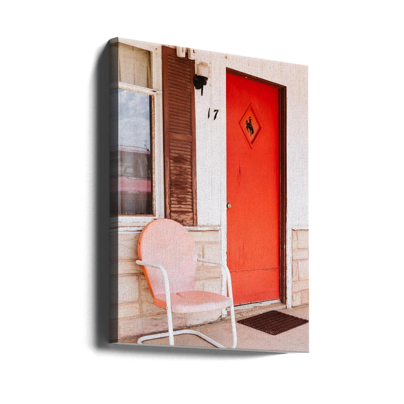 Buckaroo Motel III - Stretched Canvas, Poster or Fine Art Print I Heart Wall Art