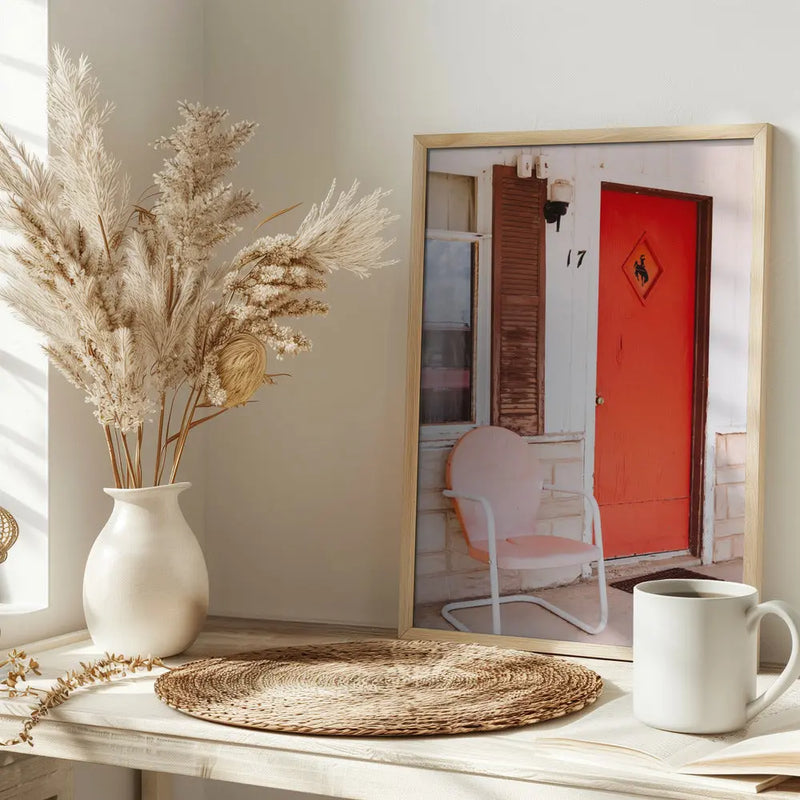 Buckaroo Motel III - Stretched Canvas, Poster or Fine Art Print I Heart Wall Art