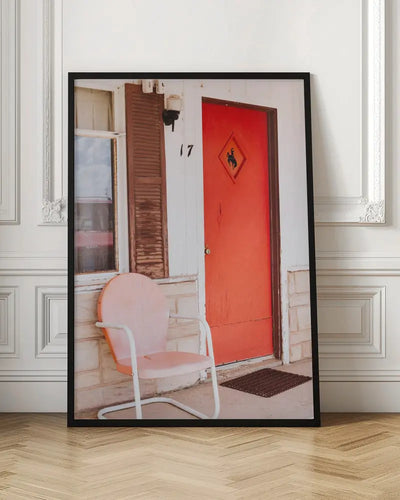 Buckaroo Motel III - Stretched Canvas, Poster or Fine Art Print I Heart Wall Art