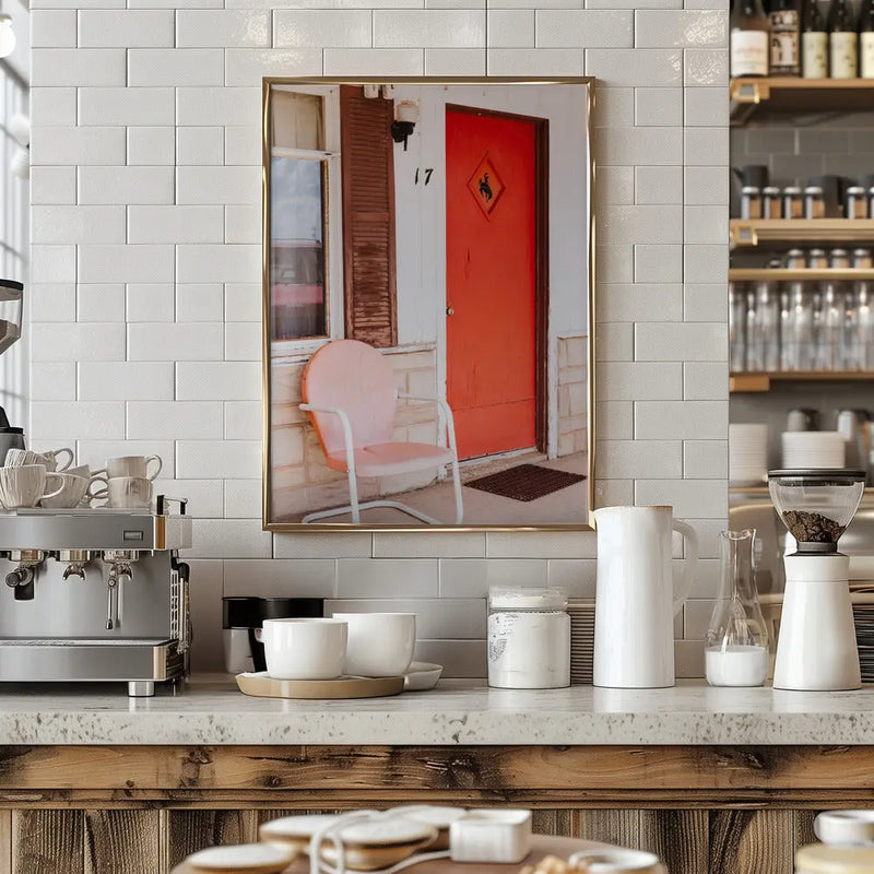 Buckaroo Motel III - Stretched Canvas, Poster or Fine Art Print I Heart Wall Art