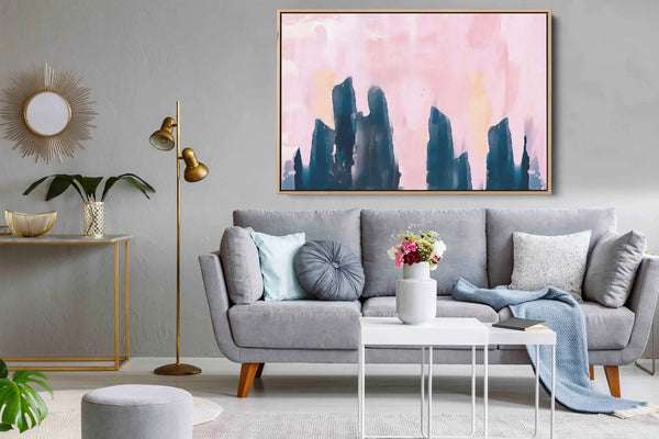 Burnt Forest Original Artwork Canvas Art Print