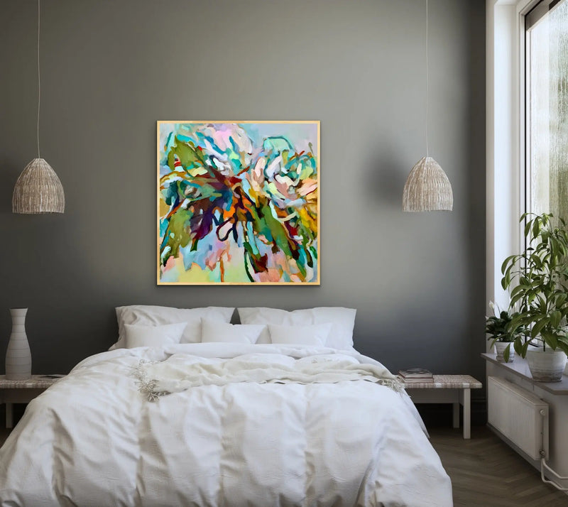 Bush Posy - Australian Native Flower Inspired Artwork - Australian Nature Wall Art I Heart Wall Art Australia 