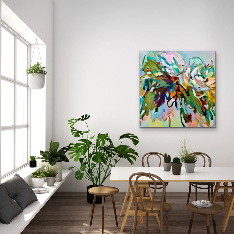 Bush Posy - Australian Native Flower Inspired Artwork - Australian Nature Wall Art I Heart Wall Art Australia 