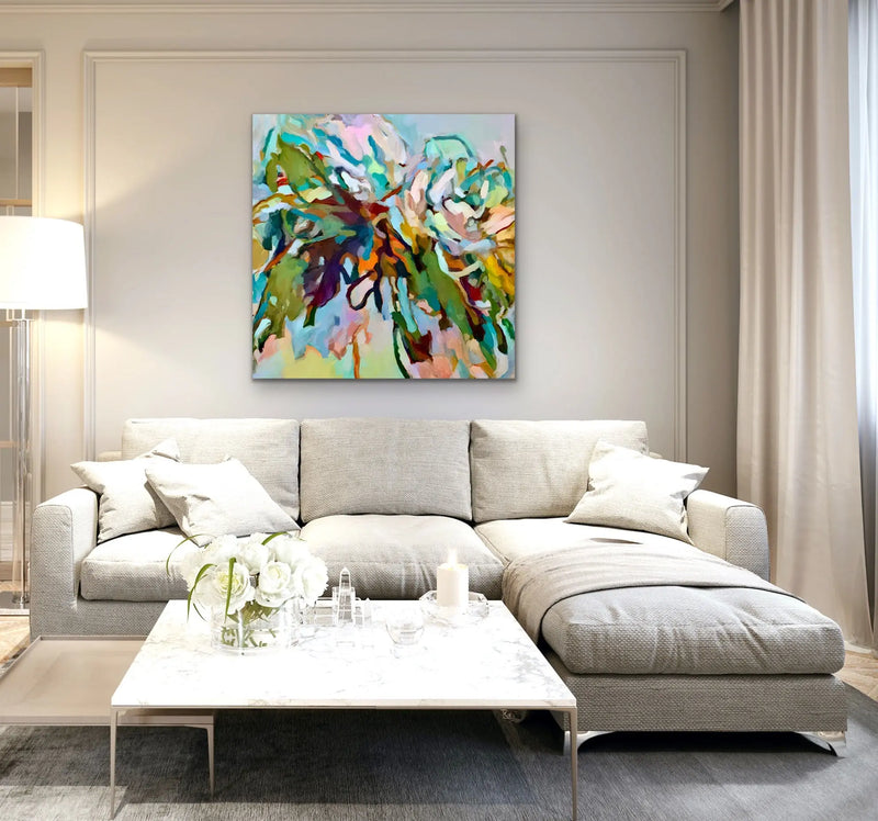 Bush Posy - Australian Native Flower Inspired Artwork - Australian Nature Wall Art I Heart Wall Art Australia 