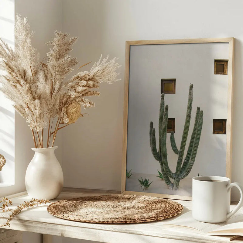 Cabo Cactus IX - Stretched Canvas, Poster or Fine Art Print I Heart Wall Art