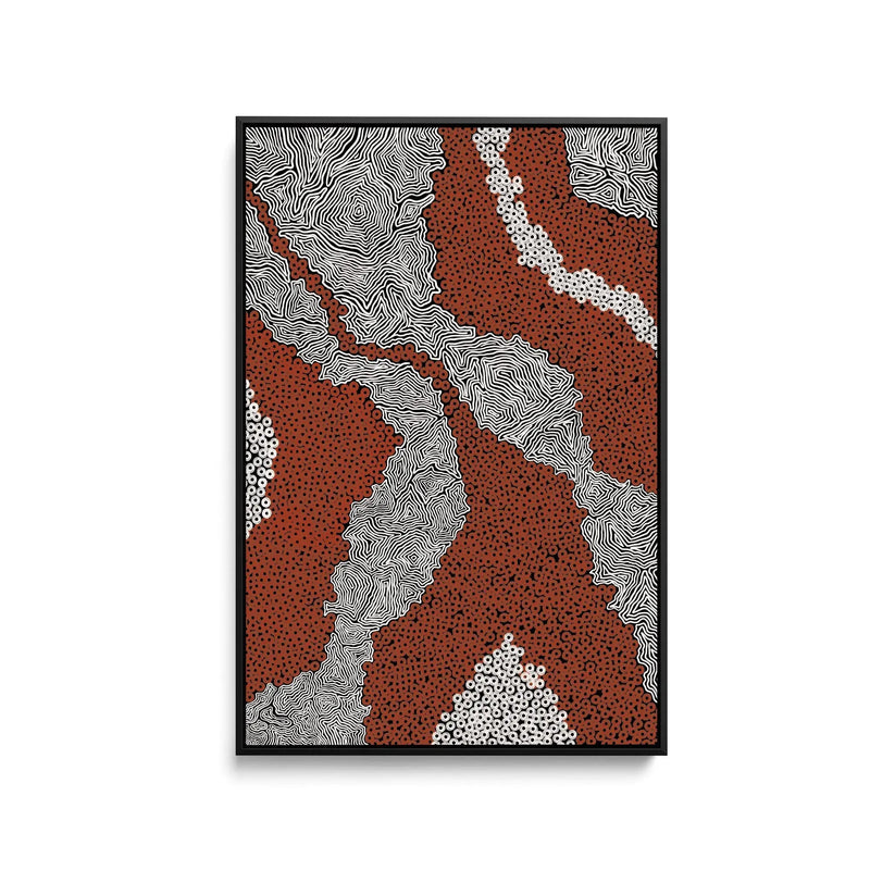 Canobie - Way of the Land Edition 1 by Leah Cummins - Stretched Canvas Print or Framed Fine Art Print - Artwork I Heart Wall Art Australia 