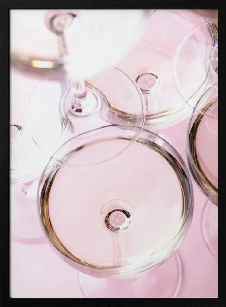 Champagne tower_2 - Stretched Canvas, Poster or Fine Art Print I Heart Wall Art