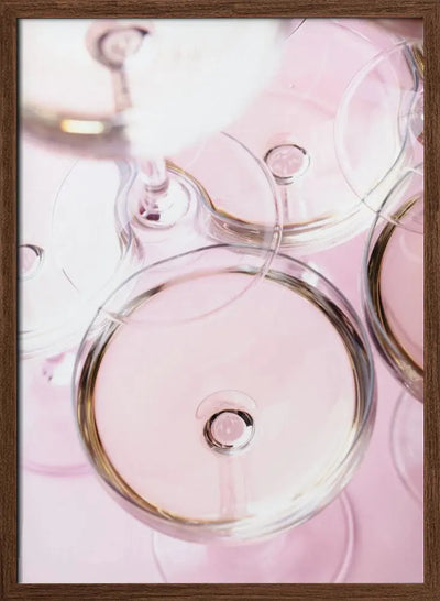 Champagne tower_2 - Stretched Canvas, Poster or Fine Art Print I Heart Wall Art