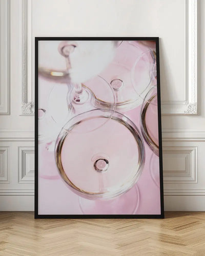 Champagne tower_2 - Stretched Canvas, Poster or Fine Art Print I Heart Wall Art
