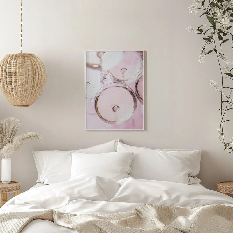 Champagne tower_2 - Stretched Canvas, Poster or Fine Art Print I Heart Wall Art