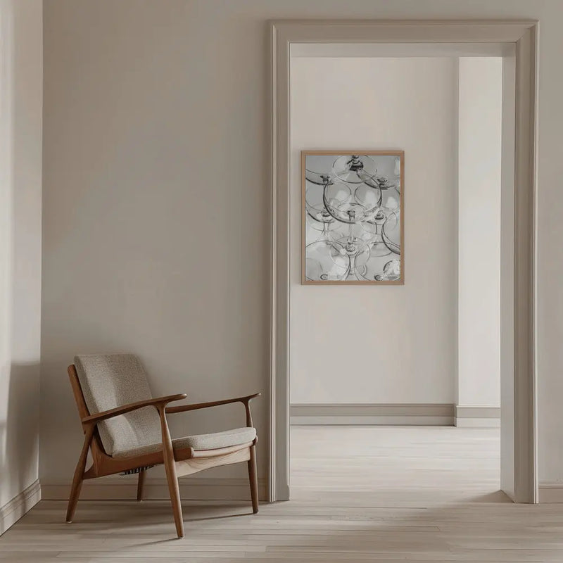 Champagne tower_7 - Stretched Canvas, Poster or Fine Art Print I Heart Wall Art