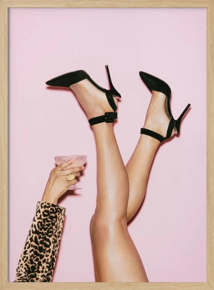 Cheers Leo - Stretched Canvas, Poster or Fine Art Print I Heart Wall Art