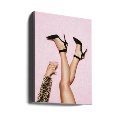 Cheers Leo - Stretched Canvas, Poster or Fine Art Print I Heart Wall Art