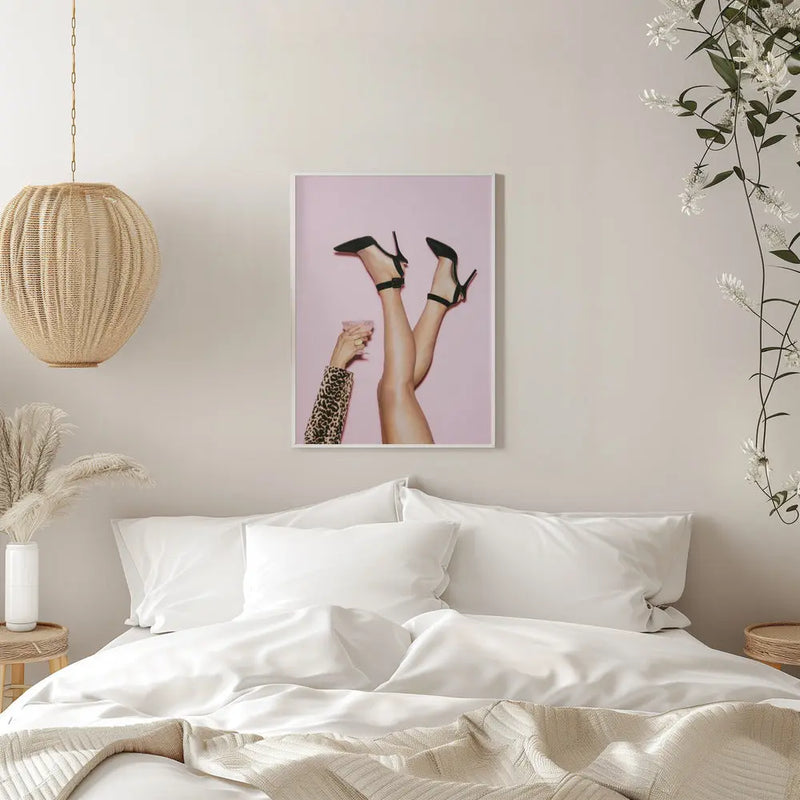 Cheers Leo - Stretched Canvas, Poster or Fine Art Print I Heart Wall Art