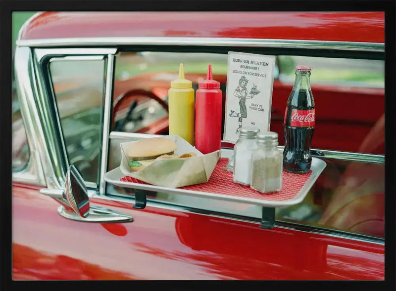 Classic Car V - Stretched Canvas, Poster or Fine Art Print