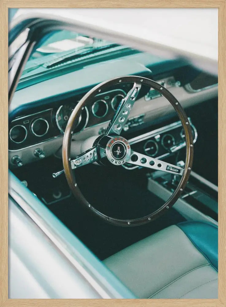 Classic Car VII - Stretched Canvas, Poster or Fine Art Print I Heart Wall Art