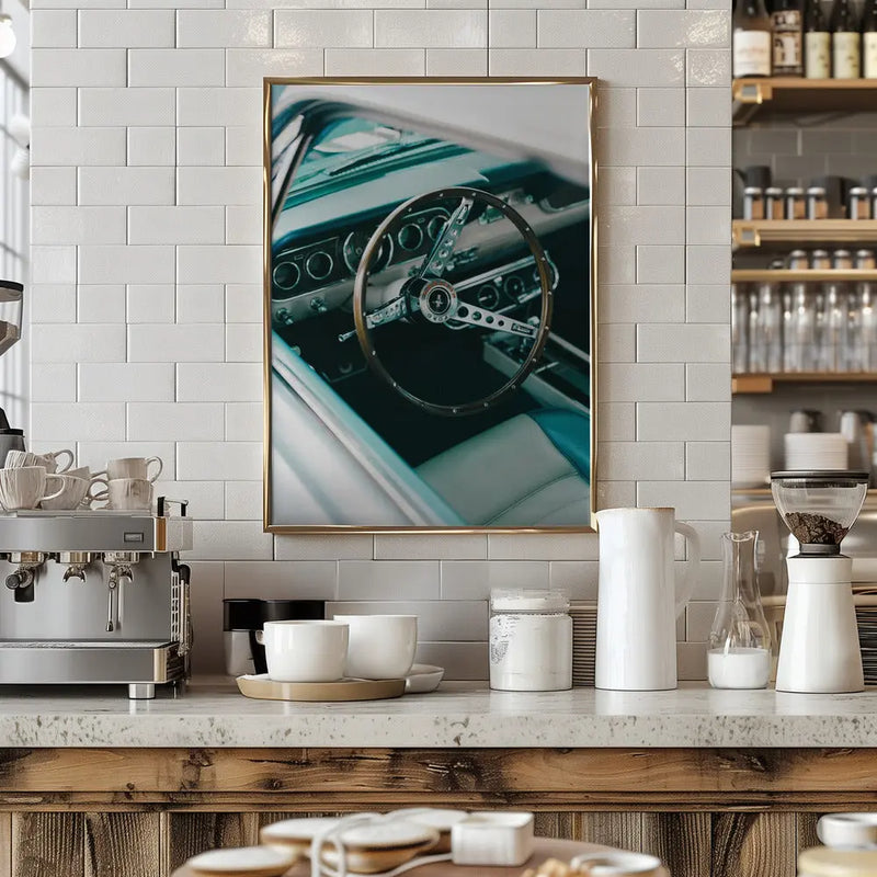 Classic Car VII - Stretched Canvas, Poster or Fine Art Print I Heart Wall Art