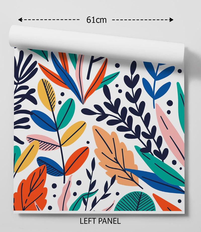 Colour Me Beautiful - Colourful Kids  Peel and Stick Removable Wallpaper I Heart Wall Art Australia