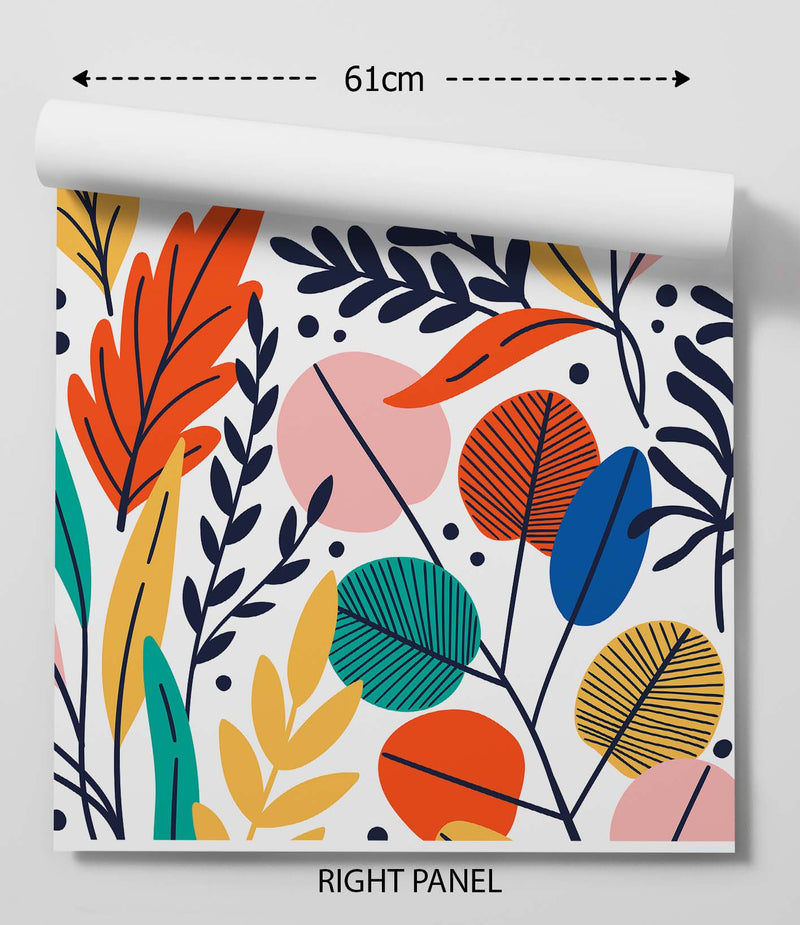 Colour Me Beautiful - Colourful Kids  Peel and Stick Removable Wallpaper I Heart Wall Art Australia