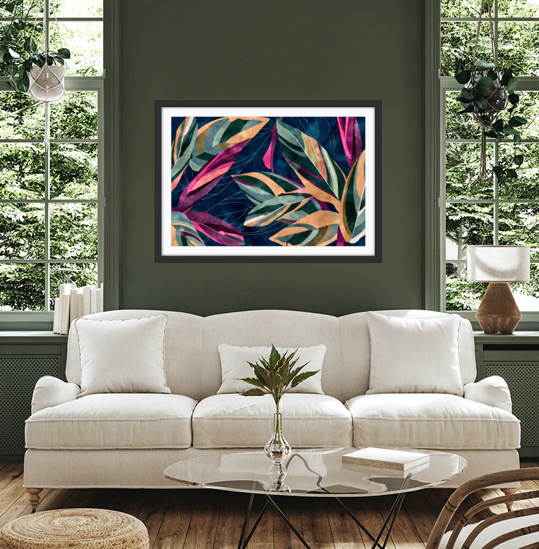 Bright Leaf - Australian Nature Canvas or Art Print