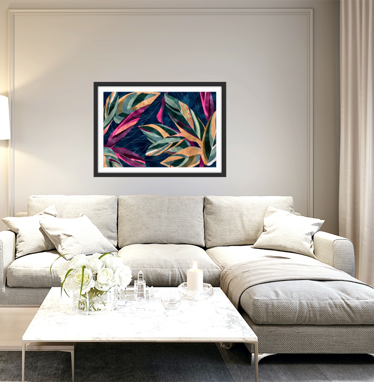Bright Leaf - Australian Nature Canvas or Art Print