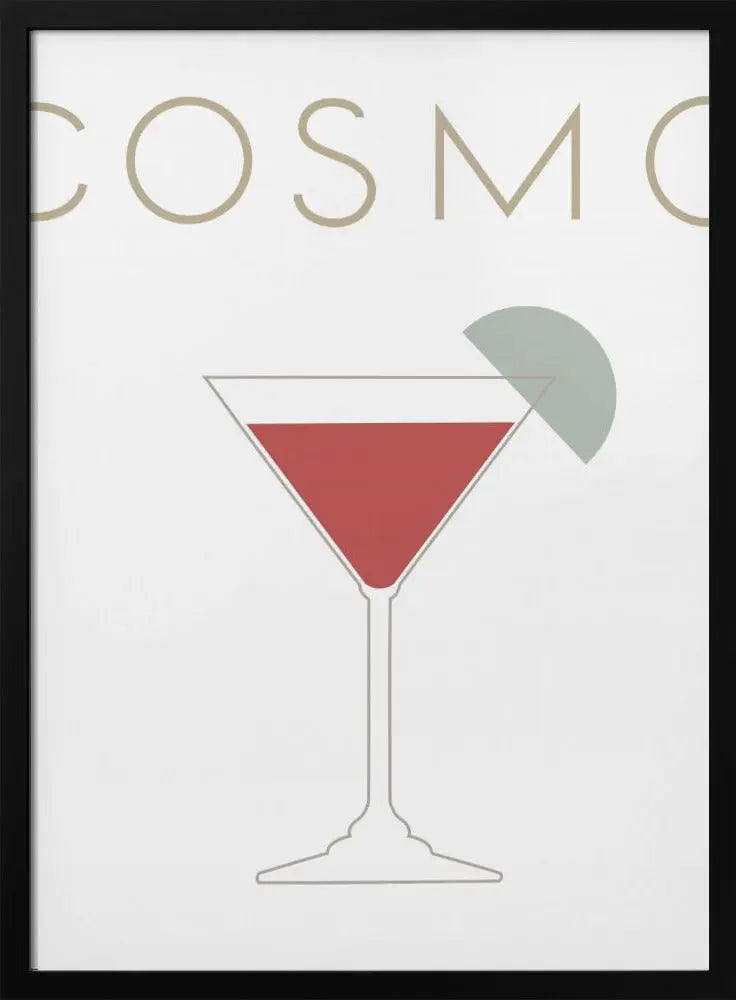 Cosmopolitan - Stretched Canvas, Poster or Fine Art Print I Heart Wall Art